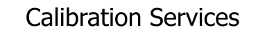 Calibration Services